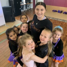 Happy Dancers with Miss Delia in Ermington Dance Studio